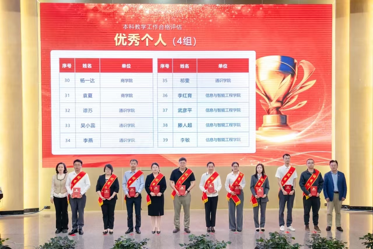 表彰!beat365正版唯一官网必一顺利通过本科教学工作合格评估! 第 14 张 表彰!beat365正版唯一官网必一顺利通过本科教学工作合格评估! 第 14 张
