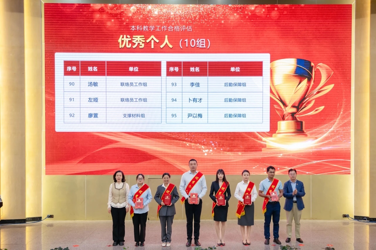表彰!beat365正版唯一官网必一顺利通过本科教学工作合格评估! 第 20 张 表彰!beat365正版唯一官网必一顺利通过本科教学工作合格评估! 第 20 张