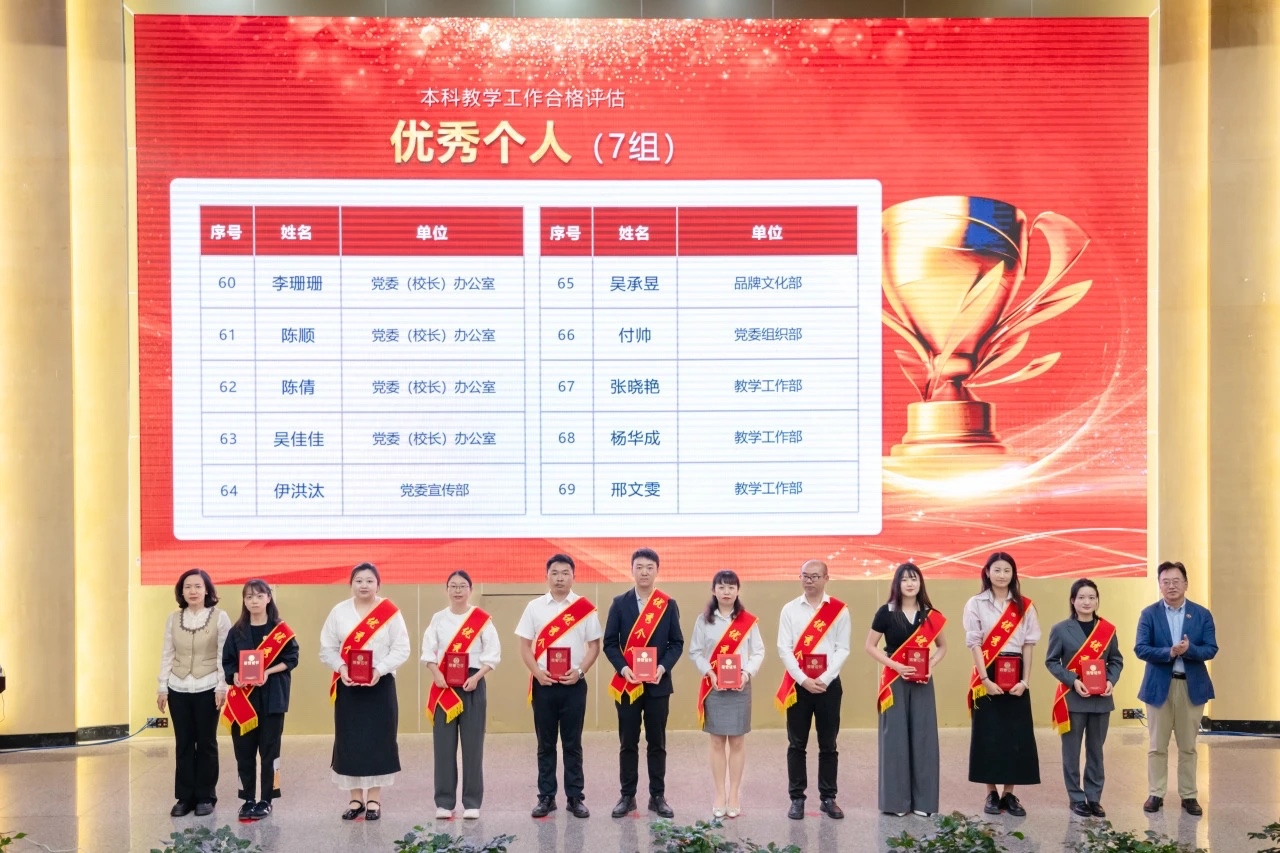 表彰!beat365正版唯一官网必一顺利通过本科教学工作合格评估! 第 17 张 表彰!beat365正版唯一官网必一顺利通过本科教学工作合格评估! 第 17 张